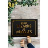 Karmat Harry Potter, Siyah Kapı Önü Paspas, İç Ve Dış Dijital Baskı Kapı Önü Paspası