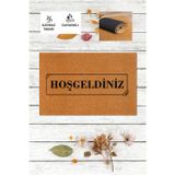 Karmat Hoşgeldiniz, Hoşgeldiniz Paspas, Kapı Önü Paspası, Desenli Ev Hediyesi Paspas, Çeyiz Eşyası