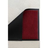 Karmat Nem Alıcı Toz Alıcı Paspas, Nem Alıcı Kapı Önü Paspas, Bordo Kapı Önü Paspası - 40 x 60 cm