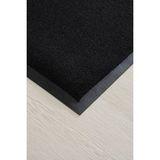 Karmat Nem Alıcı Toz Alıcı Paspas, Nem Alıcı Kapı Önü Paspas, Siyah Kapı Önü Paspası - 50 x 80 cm