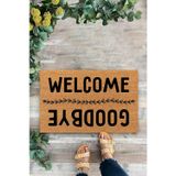Karmat Welcome, Goodbye, Modern Dijital Baskı, İç Ve Dış Mekan, Çeyiz Kapı Önü Paspası