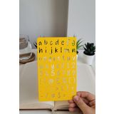 Karmelom Studio Bullet Journal El Yazısı Küçük Harf Şablon Cetvel - Günlük Notlar Için