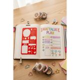 Karmelom Studio Bullet Journal Hava Durumu Şablon Cetvel