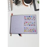 Karmelom Studio Montessori Tematik Figürlü Şablon Cetvel Set (3 Parça) - Beyaz