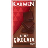 Karmen 80 gr Bitter Çikolata Kaplı Çilek Draje