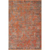 Karmen Halı Art At005T Turuncu Halı Modern Desen Triko Akrilik Viskon Boyama Yüksek Sıklık Ipek Serisi,200 X 290