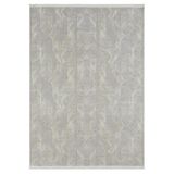 Karmen Halı Best 111 Gri Halı Spor Desen Ince Parlak Makinada Yıkanabilir Modern Salon Halısı,80 X 150