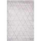 Karmen Halı Cosmos Cs007G Gri Halı Modern Detaylı Pamuk Taban Viskon Tozuaz Salon Yatak Odası Koridor Halısı,300 X 400