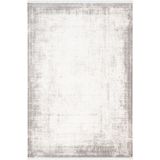 Karmen Halı Etro Et012G Krem Modern Çerçeveli Desen Parlak Ağır Yüksek Sıklıkta Salon Halısı İpek Serisi,200 X 290