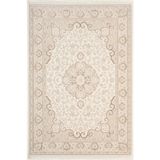 Karmen Halı İdol Io004B Krem Bej Halı Klasik Desen Akrilik Yumuşak Dokulu Pamuk Taban Tozu Az Salon Oturma Odası,160 X 230
