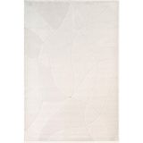 Karmen Halı İndigo Id007W Beyaz Modern Desen Akrilik İplik Tozuaz Pamuk Taban Salon Mutfak Halısı,80 X 300