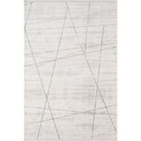Karmen Halı İndigo Id009G Krem Modern Desen Akrilik İplik Tozuaz Pamuk Taban Salon Mutfak Halısı,100 X 300