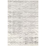Karmen Halı Look Black Lb002G Krem Halı Dekoratif Çizgili Modern Desen Akrilik Yumuşak Tozuaz Salon Halısı,80 X 150