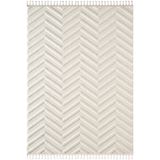 Karmen Halı Loop Lp023W Beyaz Halı Dekoratif Sisal Yumuşak Bukleli Tozsuz Salon Halısı Yatak Odası Iskandinav,80 X 150