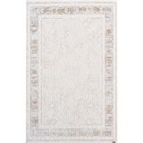 Karmen Halı Truva Tv034S Krem Halı Vizon Bej Detaylı Modern Klasik Akrilik Yumuşak Salon Oturma Odası Halısı,240 X 340