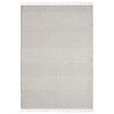 Karmen Halı Wool Wl006A Gri Halı Sisal Bukle Dekoratif Tozsuz Salon Halısı Yatak Odası Koridor,200 X 290
