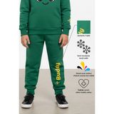 KarmeNova Buddy Sevimli Karakter Baskılı Unisex Çocuk Eşofman Altı Jogger Pantolon | 4-9 Yaş - 5 - 6 Yaş - Yeşil
