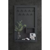 Karnaval Portmanto Dresuar Duvara Monte P22412-4 9 Askılık