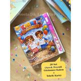 Karne Hediyesi 20 Set Ayıcık Desenli Görünmez Kalem ve Tebrik Kartı