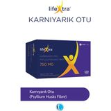 Karnıyarık Otu 750 mg 120 Bitkisel Kapsül Psyllium Husk - Aromasız