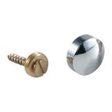 Karokstore Dekoratif Vida Kapağı Parlak Krom 25MM - 10 Adet - standart