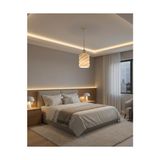 Karokstore Modern Spiral Tasarım Sarkıt Tavan Avizesi - Yüksek Kaliteli Minimalist Beyaz Sarkıt Lamba - Ev, Mutfak, Oturma Odası, Çocuk Odası Ofis ve Iş Yerleri Için Ideal Tak Kullan - standart