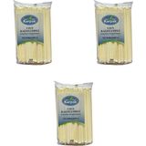 Karpak Kağıtlı Sargılı Beyaz Tek Kullanımlık Düz Pipet Kamış 23 Cm. - 200 Adetlik 3 Paket