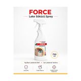 KARPAKS Force Leke Sökücü Sprey 750 ml Halı Koltuk Kumaş Araç İçi Yağ ve Sarı Leke Temizleyici
