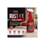 KARPAKS Rust-Ex Halı Kumaş Pas Lekesi Sökücü Sprey 750 ml Koltuk Döşeme Temizleyici
