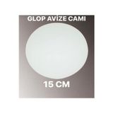 Karpuz Avize Kol Camı Mat Beyaz Boyalı E27(AĞIZ ÇAPI 7 CM-ÇAPI 14 CM)