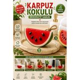 Karpuz Dekoratif Kokulu Sabun Banyo Salon Ofis Dekoru Ortam Kokusu Dekoratif Obje 10X6 Cm Yaz Teması