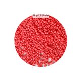 Karpuz Pembesi Renk 4 Mm Yaklaşık 220 Adet/20 Gram Cam Boncuk Oya Yazma Bileklik Ve Kolye