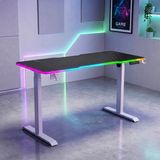 Karr Gaming G-Flex Elektrikli Yükseklik Ayarlı Rgb Aydınlatmalı Oyuncu Masası - 160X80 - Siyah - 160x80 -Siyah