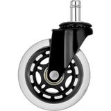 Karr Gaming S-Wheels Motion Silikon Oyuncu Koltuğu Tekeri 64mm | Ofis Koltuk Tekeri | Ultra Sessiz Sandalye Tekeri