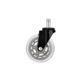 Karr Gaming S-Wheels Motion Silikon Oyuncu Koltuğu Tekeri 75mm - Gri | Ofis Koltuk Tekeri | Sessiz