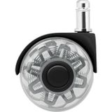 Karr Gaming S-Wheels Titan Oyuncu Koltuğu Tekeri 50mm | Ofis Koltuk Tekeri | Ultra Sessiz Sandalye Tekeri