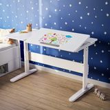 Karr Kids O-Flex Kidza Elektrikli Yükseklik Ayarlı Çocuk Masası - 120x60 - Beyaz