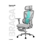 Karr Office Braga Ergonomik Çalışma Koltuğu - Gri