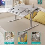 Karr Office Move - N6 Yükseklik Ayarlı Led Aydınlatmalı Gri Laptop Sehpası Diğer