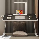Karr Office Move - N9 Yükseklik Ayarlı LED Aydınlatmalı Siyah Laptop Sehpası - 60x40
