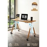 Karr Office O-Flex Oak Yükseklik Ayarlı Çalışma Masası - Meşe