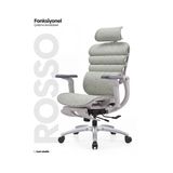Karr Office Rosso Ergonomik Çalışma Koltuğu - Su Yeşili