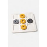 Karra Art Dekoratif Beton Tic Tac Toe Oyunu | El Yapımı Xox Seti | Şık Masa Üstü Oyun ve Hediye