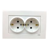 KARRE 2Lİ TOPRAKLI PRİZ