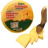 Kars Aslanoğlu Peynircilik Kars Malakan Göbek Kaşar Peyniri Şirden Mayalı 500 gr