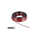 Kars Elektrik Tesisat Kordon Hoparlör Kablosu 2X0.75Mm 25 Metre Siyah
