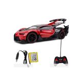 Karsan Uzaktan Kumandalı Araba Şarjlı Kapıları Açılan Bugatti 1/12 Ölçek 30X15X16 Cm Boyut Kırmızı