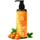 KARSEELL - Leave-in Hair Conditioner – Argan yağı, protein ve biyotin – Kuru ve zarar görmüş saçlar için saç kremi, kıvırcık saçlar – çözülme – yumuşaklık ve yoğun parlaklık, 200 ml.