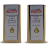 Karşı Köyden Erken Hasat Natürel Sızma Zeytinyağı (2 Adet x 5000ML - Teneke Kutu) - 10 lt