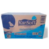 Karsoft 12 Rulo İçten Çekme Mini Tuvalet Kağıdı